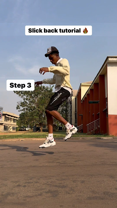 Slick back tutorial ‼️🔥 #slickback #tutorial #jubislide #viralchallenge #trending #shortsfyp #dance