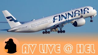 ?LIVE Plane Spotting at HELSINKI AIRPORT FINLAND ? AV WORLD TOUR 2023