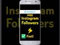✅ HOW TO INCREASE INSTAGRAM FOLLOWERS for FREE 10K+ 🔥 #instagramfollowers