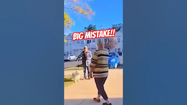 Old Karen Messed with the Wrong Neighbor🤦‍♂️ #karen