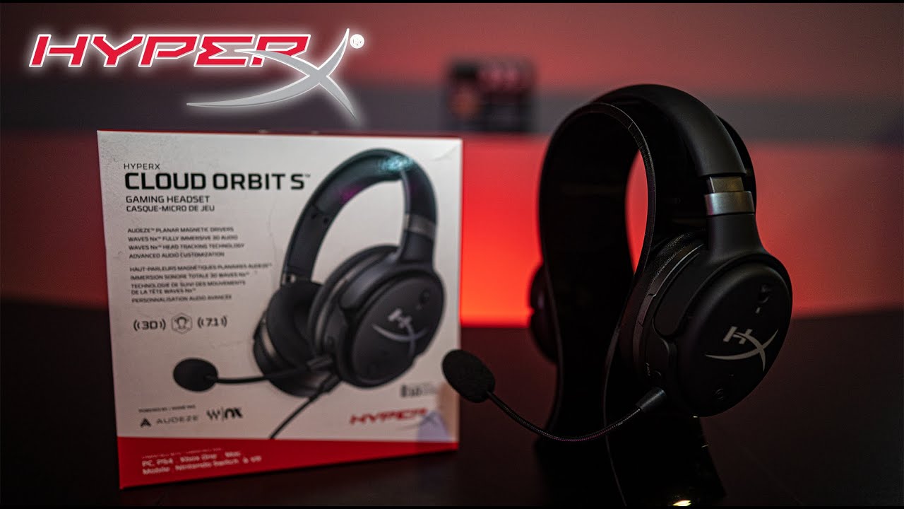 MICRO CASQUE GAMER - HYPERX CLOUD ORBIT S