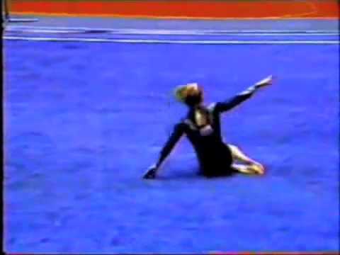 Jenny Hansen - 1994 NCAA Event Finals - Floor Exer...