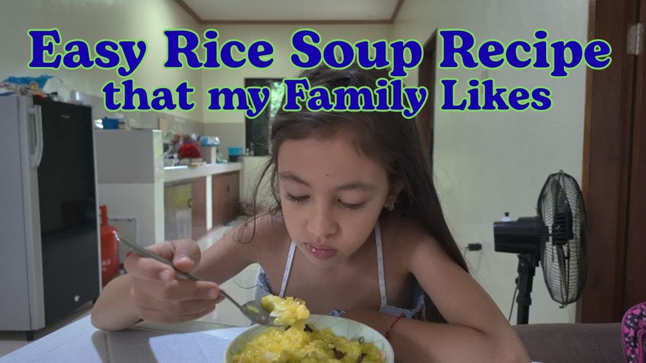 Easy Rice Soup Recipe that my Family Likes