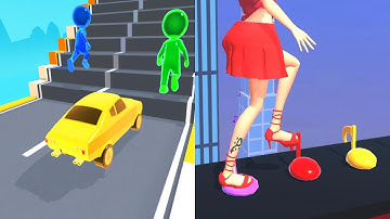 Shape shifting VS ASMR Tippy Toe - All Level Speed Run Gameplay Ep6