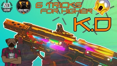 HOW TO RAISE YOUR KD FAST IN BO4!! 6 Tricks for a higher KD - Black Ops 4