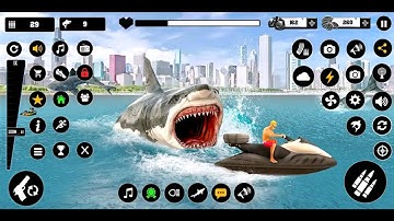 shark hunter survival shooter android gameplay | l game channel | ios,android gameplay