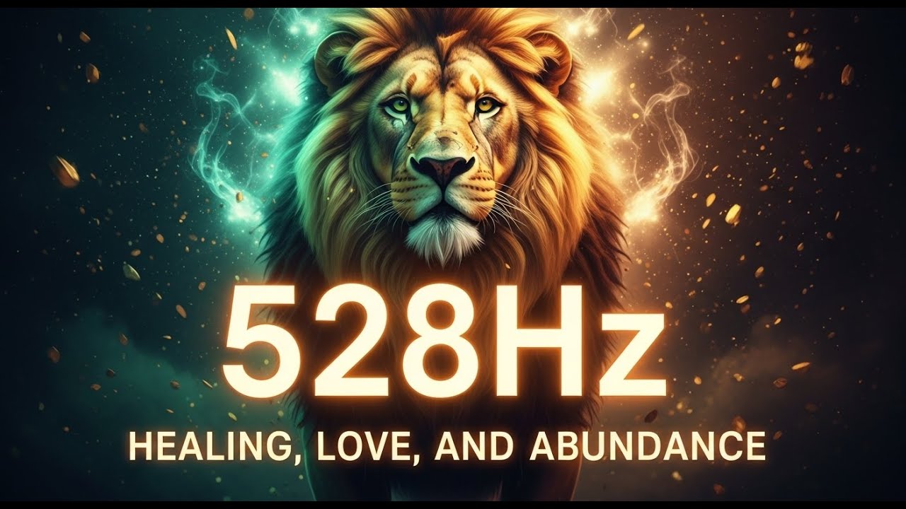 🦁💚 528 Hz – Lion Frequency (6 Hours) | Healing, Love, Abundance