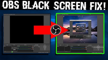 Quick Tutorial: How to fix OBS black screen (2021  EASY FIX)
