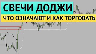 Свечи ДОДЖИ. Что означают свечи ДОДЖИ на графике. Доджи Трейдинг