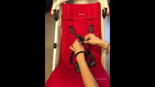 UPPAbaby GLuxe Stroller  How to remove the seat pad