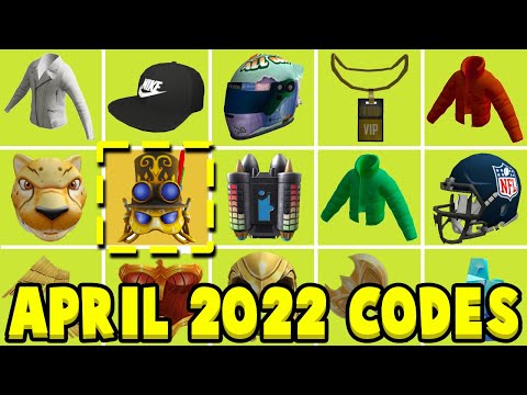 4 *NEW* Roblox PROMO CODES 2022 All FREE ROBUX Items in OCTOBER + EVENT