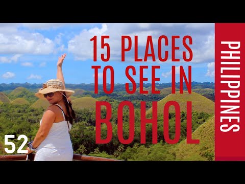 PLACES TO SEE IN  BOHOL , PHILIPPINES  TRAVEL VLOG #52