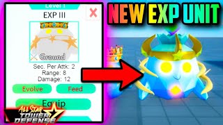 NEW 6 STAR EXP UNIT & POTENTIAL INFINITE REWARD CHANGES COMING TO ALL STAR TOWER DEFENSE(ROBLOX)