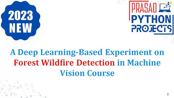 Forest Wildfire Detection