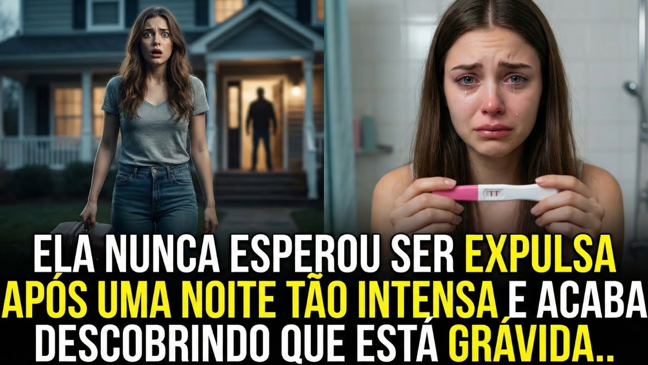 ELA NUNCA ESPEROU SER EXPULSA APÓS UMA NOITE TÃO INTENSA E ACABA DESCOBRINDO QUE ESTÁ GRÁVIDA..