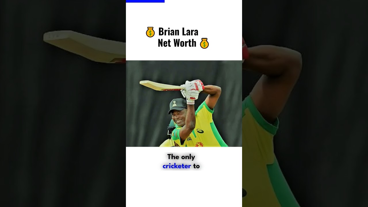 Brian Lara Networth| Richest Cricket Players| 