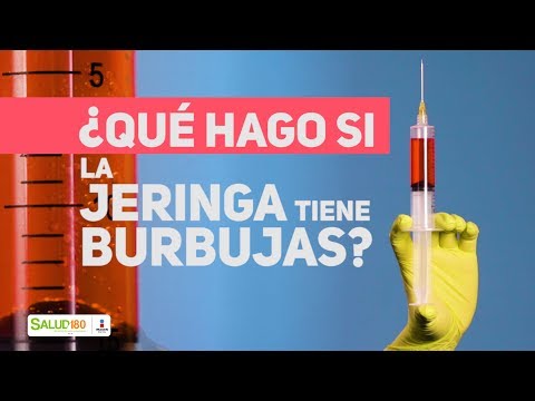burbujas de aire en la jeringa dieta para la diabetes
