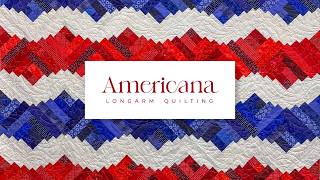 Waves of Liberty Quilting Tutorial | Patriotic Log Cabin Quilt Block