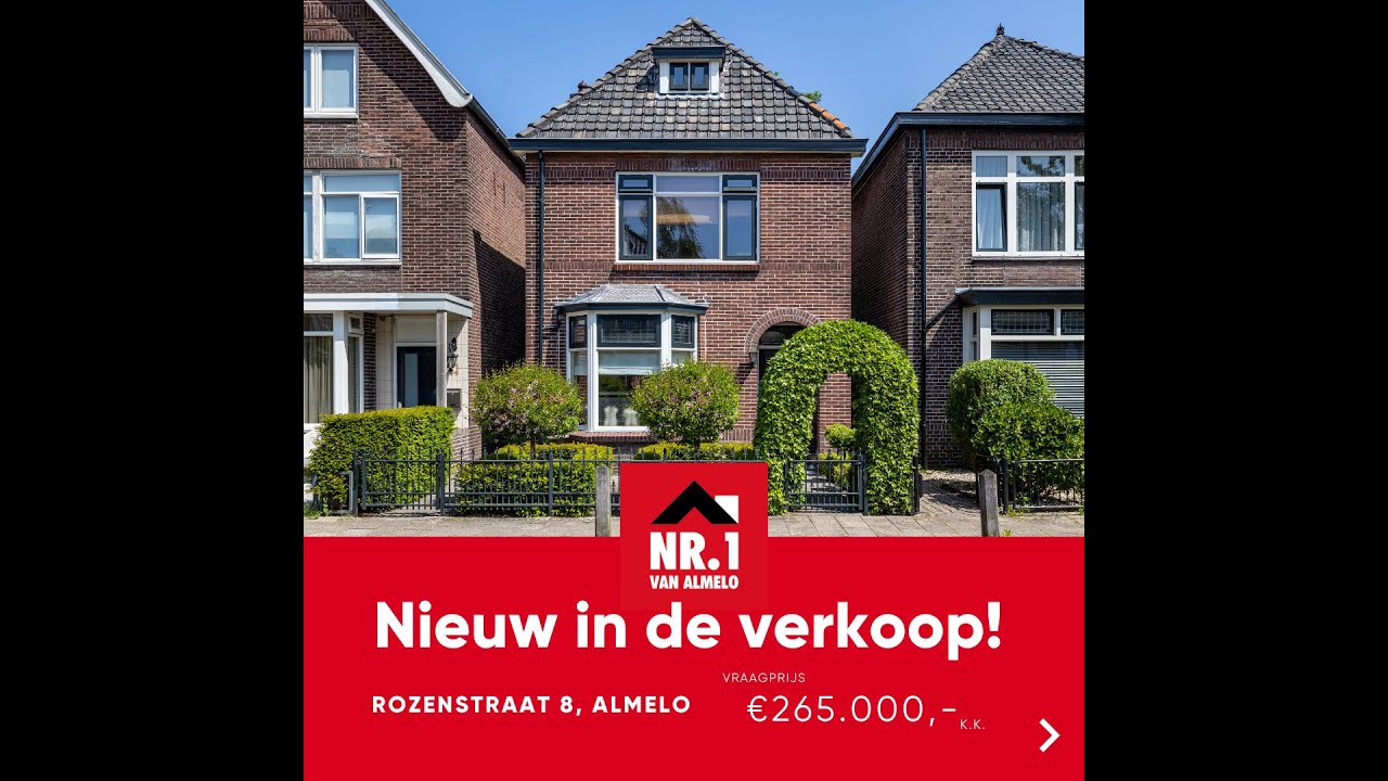 Live video Rozenstraat 8, Almelo