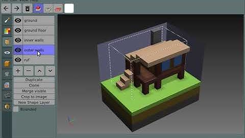 Goxel editor tour 08: Move