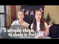Planning to Apply for Masters in the US? 5 simple steps