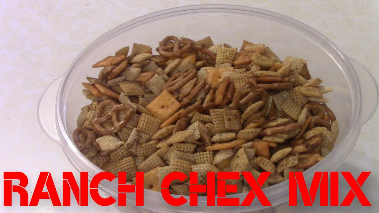 Ranch Chex Mix YouTube