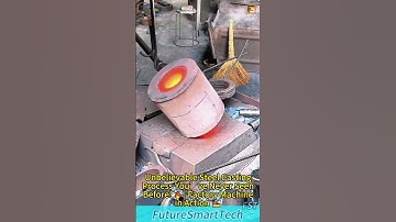 Unbelievable Steel Casting Process You’ve Never Seen Before! 🔥 | Factory Machine in Action 🏭