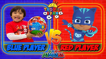 Tag with Ryan vs PJ Masks Catboy - Run Gameplay All Characters Unlocked Combo Panda All Costumes