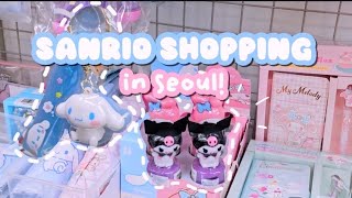 Sanrio Shopping in Seoul, South Korea .˚ * ⊹ ⊹ * ˚.