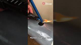Pipe hole fix technique #pipe #fix #technique