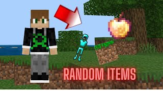 Minecraft Manhunt But Jumping Gives Random Items...