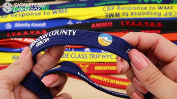 Ordering a Lanyard with Signature Lanyards