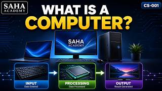 SA-EN-CS-001- What Is a Computer How Does a Computer Actually Work || SAHA Academy English