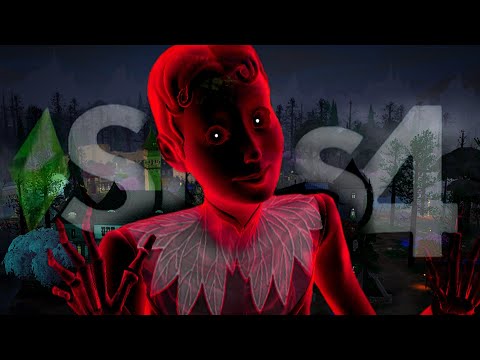Trying to scare people to DEATH in The Sims 4 Life & Death expansion pack!