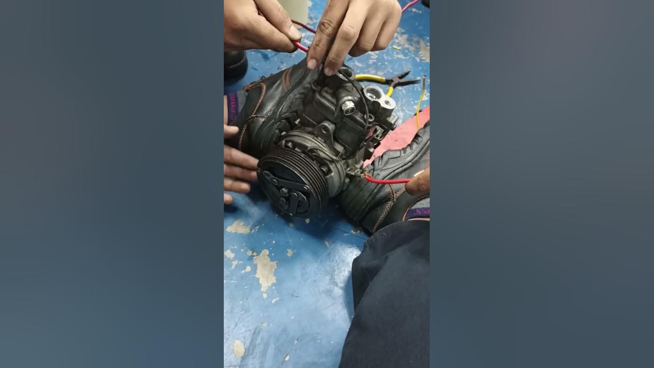 Test Compressor Aircond kereta rosak/ elok YouTube