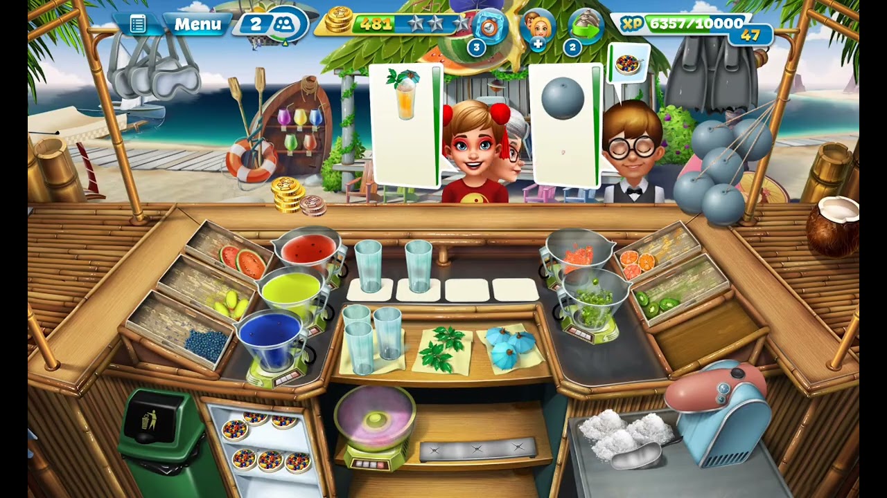 @Cooking fever#-6 اتمام المهام اليومية