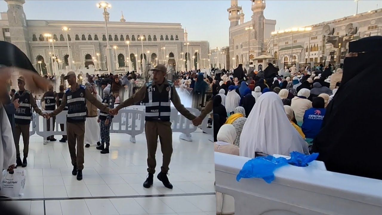 DETIK2  IFTAR SA'IM DI MASJIDIL HAROM  HARI KE 7 DI JAGA KETAT OLEH ASKAR 