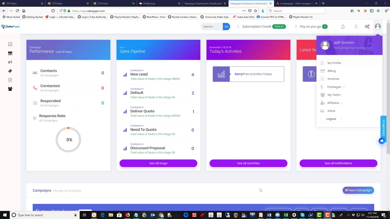 How Are Credits Used In SalesPype? - YouTube