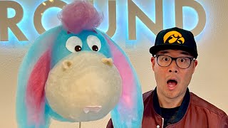 Cotton Candy Art at Polar Playground (Huntington Beach, CA)