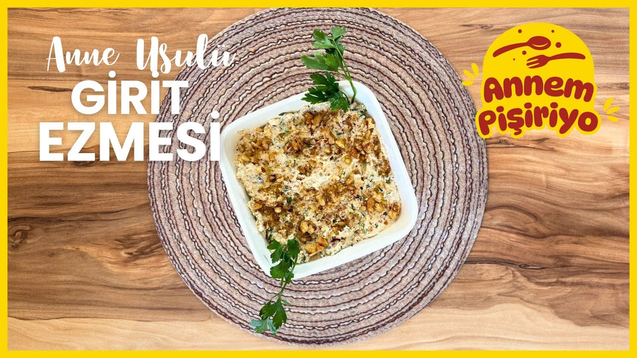 Müthiş Bir Meze | Anne Usülü Girit Ezmesi Tarifi! 🌿🧀 Müthiş Bir Meze | Anne Usülü Girit Ezmesi Tarifi! 🌿🧀