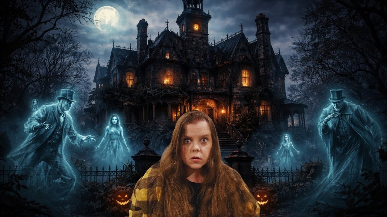 Paranormal Sensitive does mini Investigation on ride through at the *TRULY HAUNTED* Haunted Mansion!