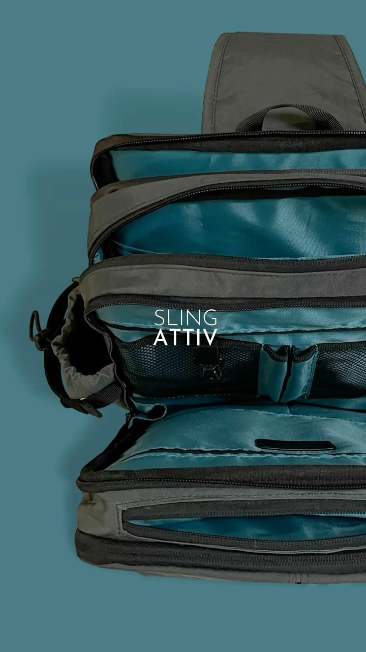 14インチが入る6層構造！15ポケットと拡張スペースでスッキリ整頓！多