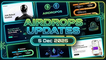 (04,05-Dec-2025) Airdrops Updates - Off-Grid, Aster, Lighter, T-Rex, Rise, Hata Haven, etc. 