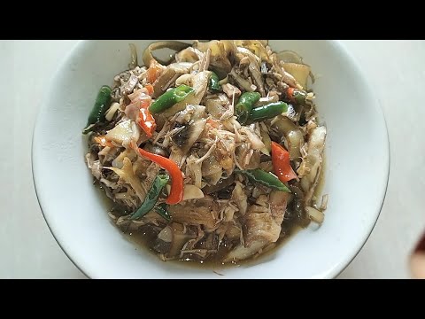 Masak Jantung Pisang Tanpa Santan