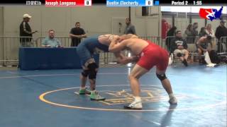 Joseph Longano vs. Dustin Clocherty at 2013 Veterans Nationals - Freestyle Information