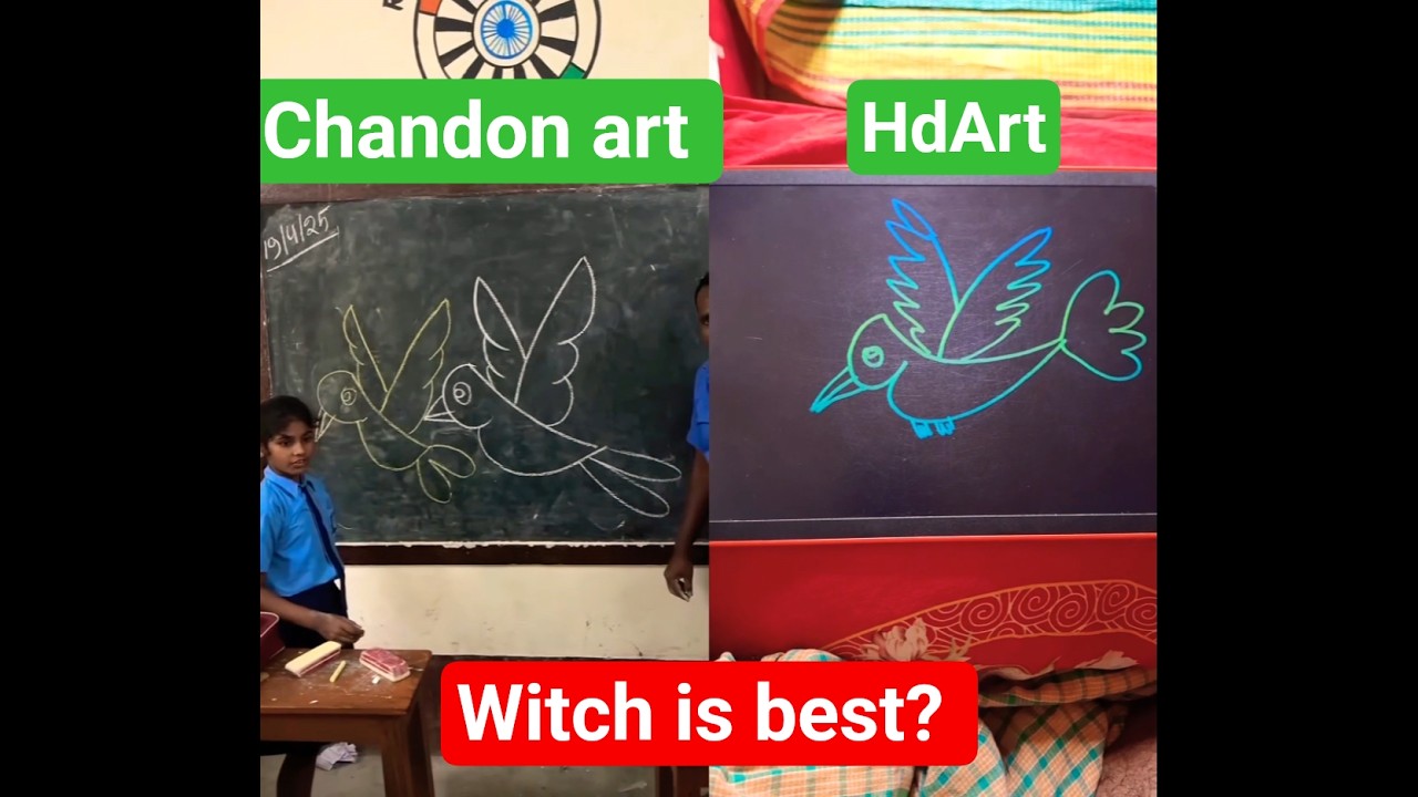 HD-искусство против Академии искусств Чандона: копирование, конкурсы, рисование 