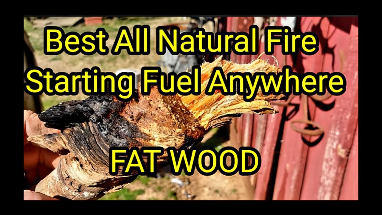 Best all natural fire starting Fuel - YouTube