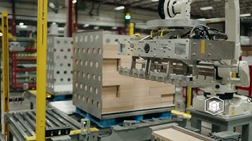 Robotic Palletizing for Frozen Fish blocks by Pearson Packaging Systems