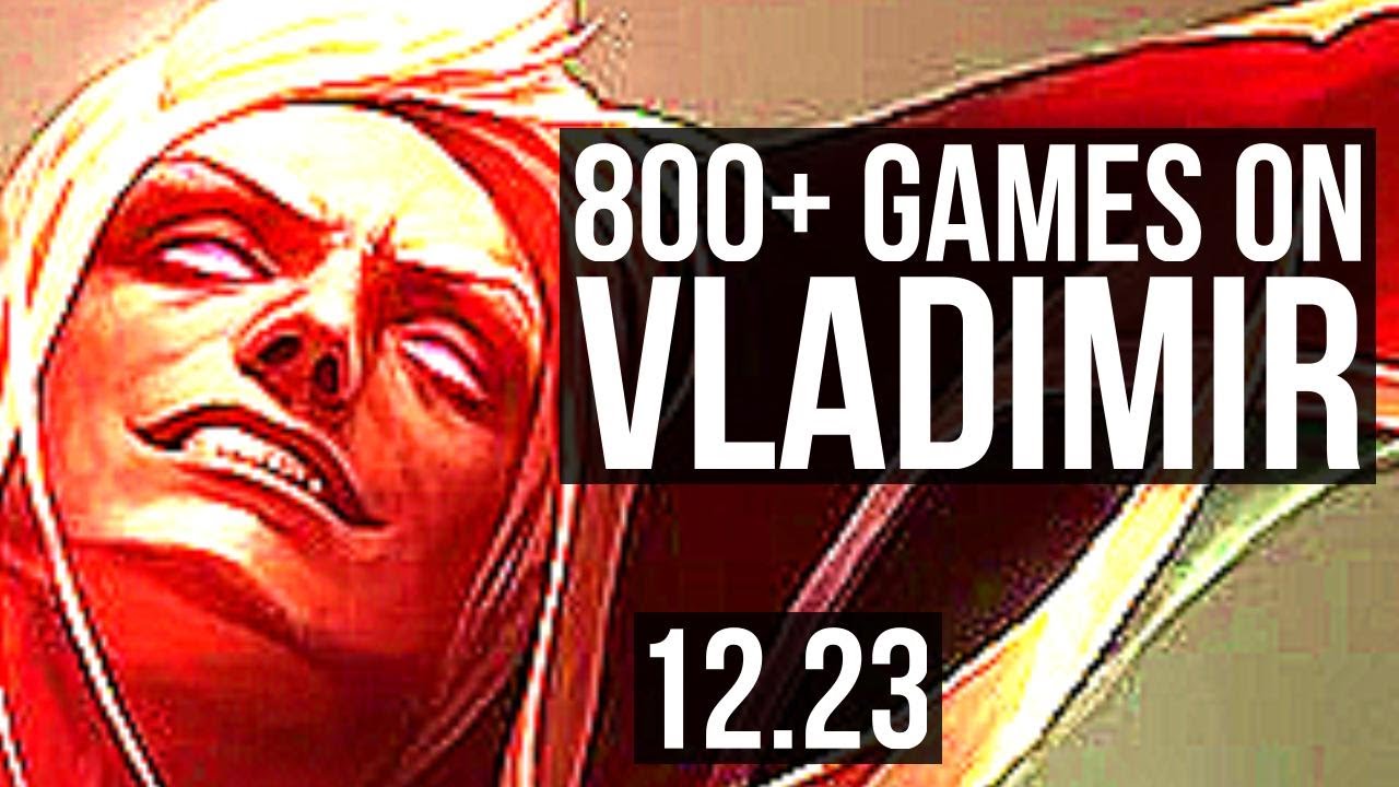 VLADIMIR vs TALON (MID) | 2.3M mastery, 4/0/2, 800+ games | KR Diamond | 12.23