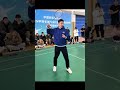 羽毛球双打,平抽挡注意细节---反拍准备 #badminton